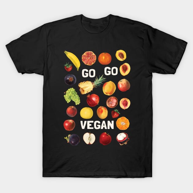 Go Go Vegan 100% Nature T-Shirt by KewaleeTee